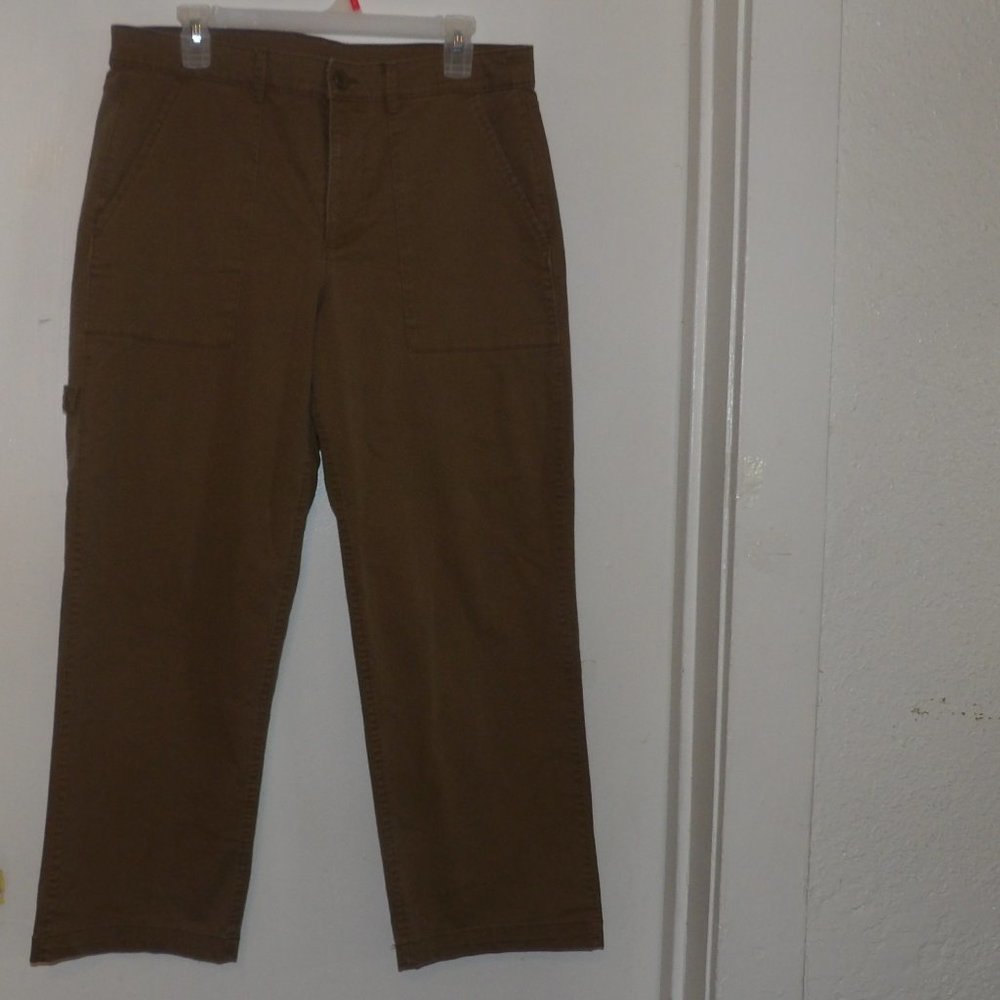 Good Condition Old Navy Cropped Cargo Pants Sz 12